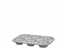 Baker & Salt Non-Stick 6 Cup Muffin Tray